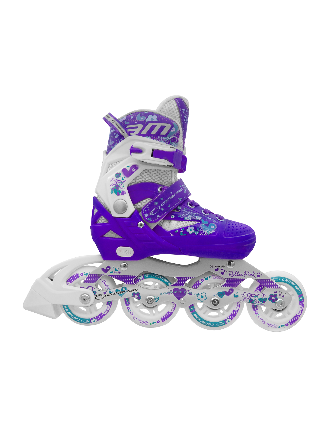 PATIN ROLLER PINK