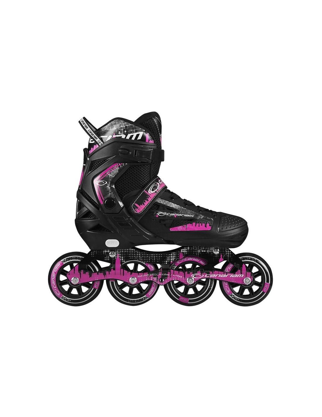 PATIN ROLLER PINK