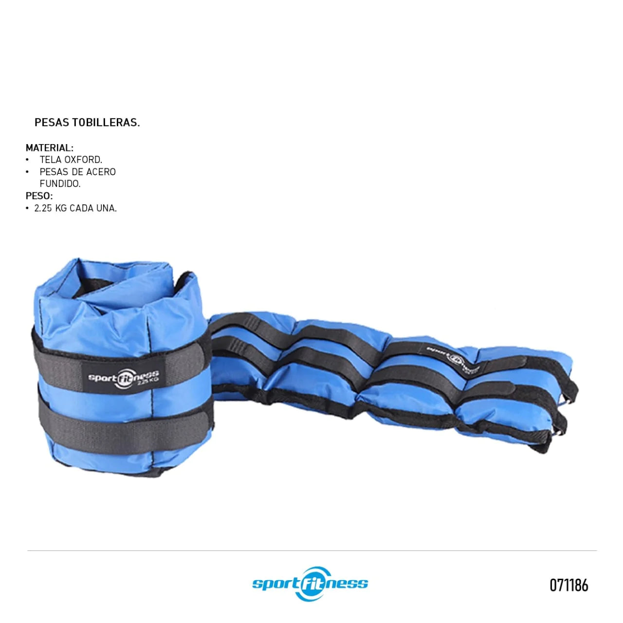 Pesas Tobilleras 2.25 KG